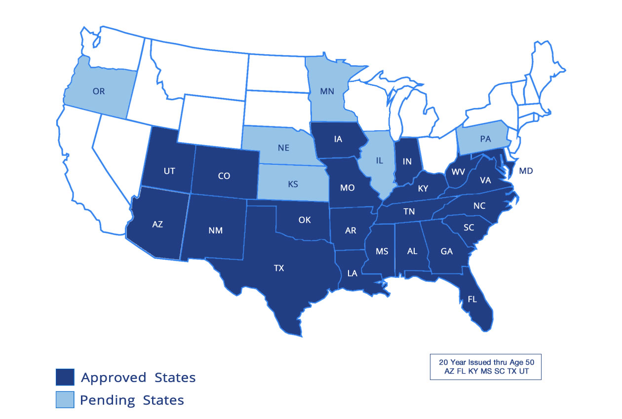 Approved States